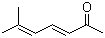 CAS 登录号：1604-28-0, 6-甲基-3,5-庚二烯-2-酮