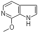 structure of CAS# 160590-40-9, 7-Methoxy-1H-pyrrolo[2,3-c]pyridine