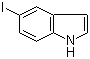 structure of CAS# 16066-91-4, 5-Iodo-1H-indole