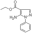 structure of CAS# 16078-71-0, Ethyl 5-amino-1-phenyl-1H-pyrazole-4-carboxylate