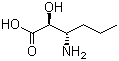 CAS 登录号：160801-76-3, (2S,3S)-3-氨基-2-羟基己酸