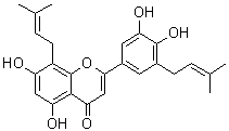 structure of CAS# 161068-53-7, Epimedokoreanin B