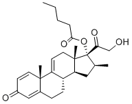 structure of CAS# 16125-28-3, Betamethasone Valerate EP Impurity F