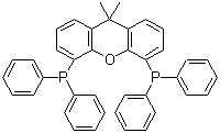 structure of CAS# 161265-03-8, Dimethylbisdiphenylphosphinoxanthene