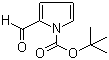 structure of CAS# 161282-57-1, tert-Butyl 2-formyl-1H-pyrrole-1-carboxylate