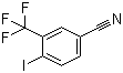 structure of CAS# 161320-00-9, 4-碘-3-三氟甲基苯腈