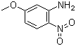 structure of CAS# 16133-49-6, 5-Methoxy-2-nitroaniline