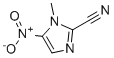 structure of CAS# 1615-42-5, 1-methyl-5-nitro-1H-imidazole-2-carbonitrile