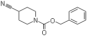structure of CAS# 161609-84-3, 1-N-Cbz-4-氰基哌啶