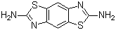 structure of CAS# 16162-28-0, 2,6-二氨基苯并[1,2-d:4,5-d']二噻唑