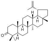 structure of CAS# 1617-70-5, Lupenone