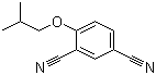 structure of CAS# 161718-81-6, 4-Isobutyloxy-1,3-benzenedicarbonitrile
