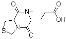 CAS 登录号：161771-75-1, 六氢-5,8-二氧代-3H-噻唑并[3,4-a]吡嗪-6-丙酸