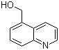 structure of CAS# 16178-42-0, Quinoline-5-methanol