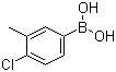 CAS # 161950-10-3, 4-Chloro-3-methylphenylboronic acid