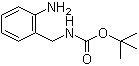 structure of CAS# 162046-50-6, (2-氨基苄基)氨基甲酸叔丁酯