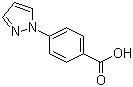 structure of CAS# 16209-00-0, 4-(1H-Pyrazol-1-yl)benzoic acid