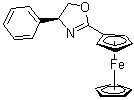 CAS # 162157-04-2, [(4S)-4,5-Dihydro-4-phenyl-2-oxazolyl]ferrocene