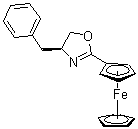 CAS # 162157-05-3, [(4S)-4,5-Dihydro-4-phenylmethyl-2-oxazolyl]ferrocene