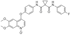 structure of CAS# 1621681-63-7, Cabozantinib N-oxide