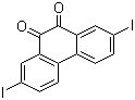 CAS # 16218-32-9, 2,7-Diiodophenanthrenequinone, 2,7-Diiodophenanthrene-9,10-dione