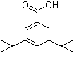 structure of CAS# 16225-26-6, 3,5-Di-tert-Butylbenzoic acid