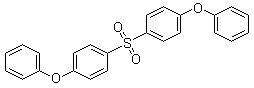 structure of CAS# 1623-91-2, 4,4'-二苯氧基二苯砜