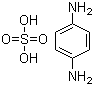 structure of CAS# 16245-77-5, p-Phenylenediamine sulfate