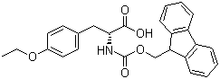 structure of CAS# 162502-65-0, Fmoc-O-ethyl-D-tyrosine