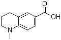 structure of CAS# 162648-46-6, 1-甲基-1,2,3,4-四氢喹啉-6-羧酸