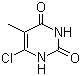 CAS 登录号：1627-28-7, 6-氯胸腺嘧啶, 6-氯-5-甲基嘧啶-2,4(1H,3H)-二酮