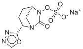 CAS # 1628207-16-8, Sodium ({[(2S,5R)-2-(1,3,4-oxadiazol-2-yl)-7-oxo-1,6-diazabicyclo[3.2.1]oct-6-yl]oxy}sulfonyl)oxidanide