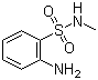 structure of CAS# 16288-77-0, 2-Amino-N-methylbenzenesulfonamide