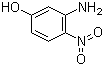 structure of CAS# 16292-90-3, 3-氨基-4-硝基苯酚