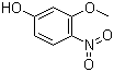 structure of CAS# 16292-95-8, 3-Methoxy-4-nitrophenol