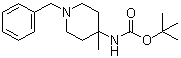 CAS 登录号：163271-07-6, (1-苄基-4-甲基哌啶-4-基)氨基甲酸叔丁酯