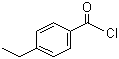 structure of CAS# 16331-45-6, 4-Ethylbenzoyl chloride
