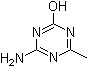 structure of CAS# 16352-06-0, 4-Amino-6-methyl-1,3,5-triazin-2-ol