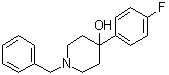 CAS # 163631-02-5, 1-Benzyl-4-(4-fluorophenyl)piperidin-4-ol, 4-(4-Fluorophenyl)-1-(phenylmethyl)-4-piperidinol
