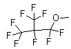 structure of CAS# 163702-08-7, 1,1,2,3,3,3-六氟-1-甲氧基-2-(三氟甲基)丙烷