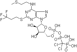 structure of CAS# 163706-06-7, 坎格雷洛