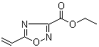 structure of CAS# 163719-78-6, 5-Ethenyl-1,2,4-oxadiazole-3-carboxylic acid ethyl ester