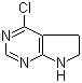 CAS # 16372-08-0, 4-Chloro-6,7-dihydro-5H-pyrrolo[2,3-d]pyrimidine