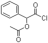 CAS 登录号：1638-63-7, 乙酰扁桃酰氯, 1-(氯甲酰)苄基乙酸酯