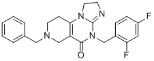 CAS # 1638178-87-6, Onc-206, 11-benzyl-7-[(2,4-difluorophenyl)methyl]-2,5,7,11-tetrazatricyclo[7.4.0.02,6]trideca-1(9),5-dien-8-one