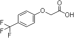 structure of CAS# 163839-73-4, 4-(Trifluoromethyl)phenoxyacetic acid