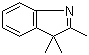 structure of CAS# 1640-39-7, 2,3,3-三甲基-3H-吲哚