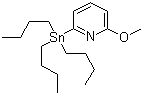 structure of CAS# 164014-94-2, 6-Methoxy-2-(tributylstannyl)pyridine