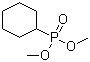 Dimethyl cyclohexanephosphonate molecular structure (CAS 1641-61-8)