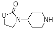 CAS 登录号：164518-96-1, 3-(哌啶-4-基)恶唑烷-2-酮